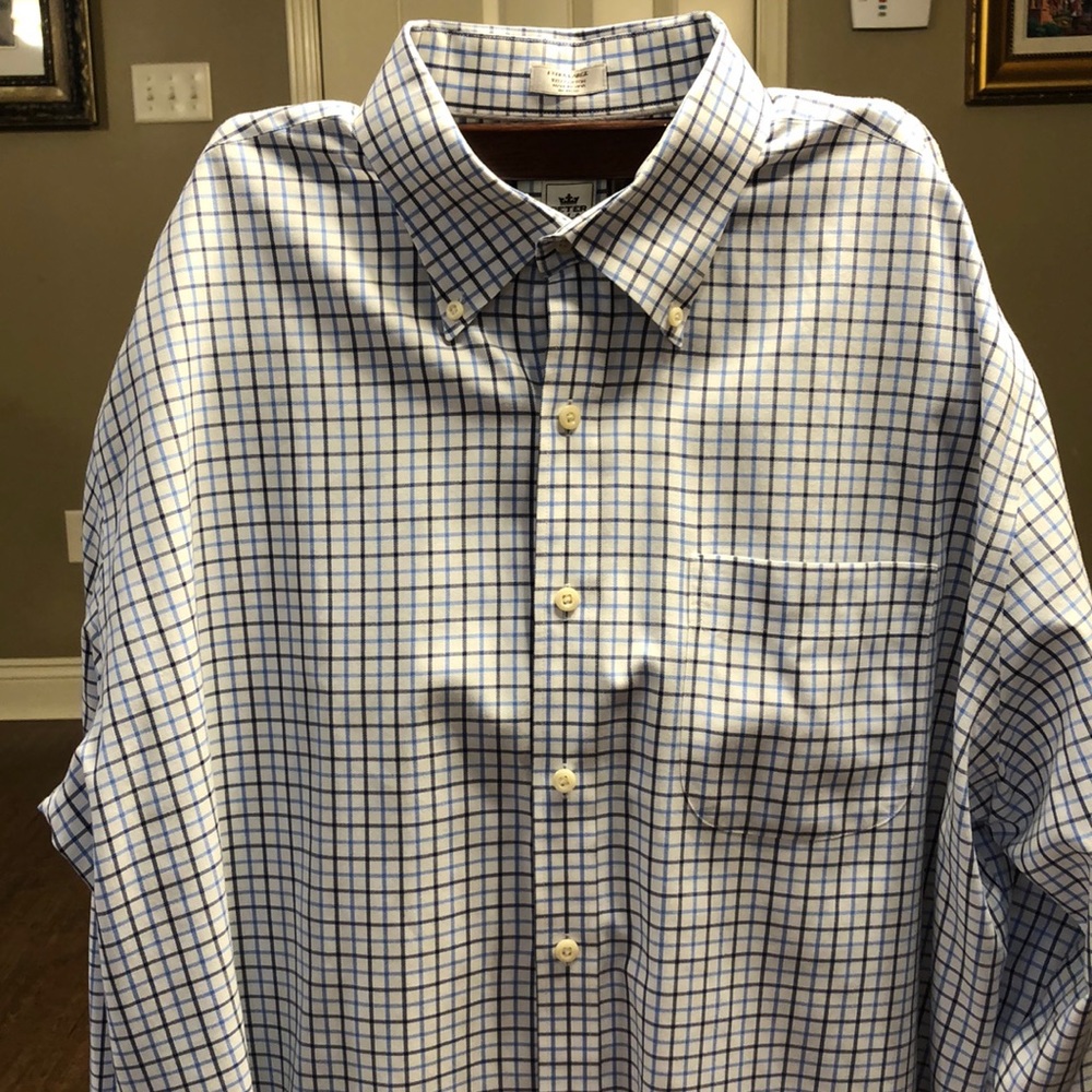 Peter Millar dress shirt 100% cotton XL